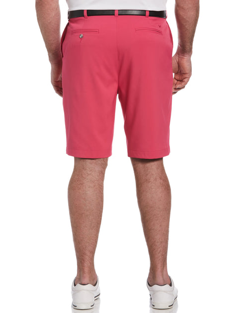 Mens Stretch Solid Short with Active Waistband
