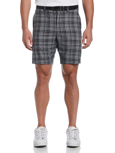 Mens on sale plaid shorts