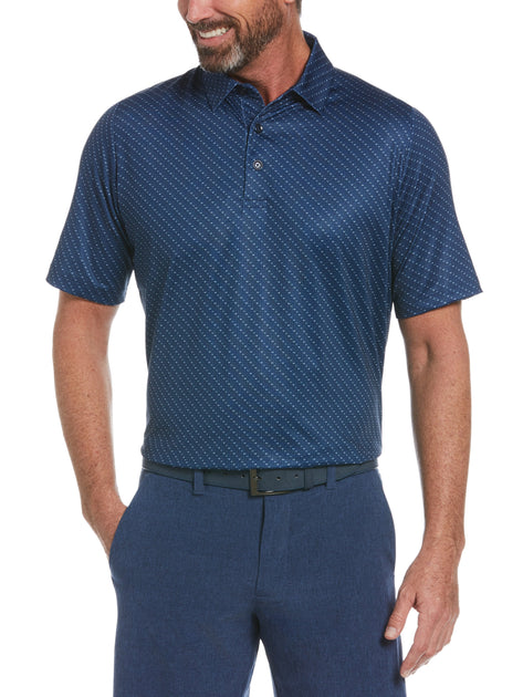 Mens Swing Tech™ Allover Chevron Golf Polo | Callaway Apparel