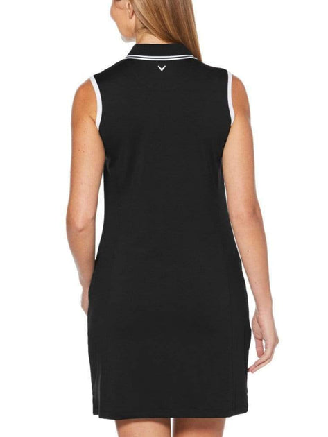 BALEAF Women's Golf Dresses Pleated Dress Sleeveless Stretch Midi Dress  Elegant Polo V Neck UPF 50+ Skirts, Black, Small : : Clothing,  Shoes & Accessories