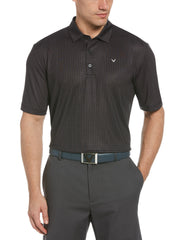 Big & Tall Allover Grid Polo-Polos-Callaway