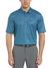 Big & Tall Allover Grid Polo-Polos-Callaway