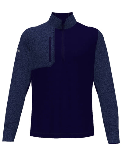 Big & Tall Aquapel 1/2 Zip Base Layer Golf Top-Jackets-Callaway