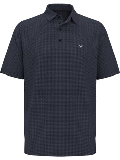 Big & Tall Chevron Foulard Print Golf Polo-Polos-Callaway