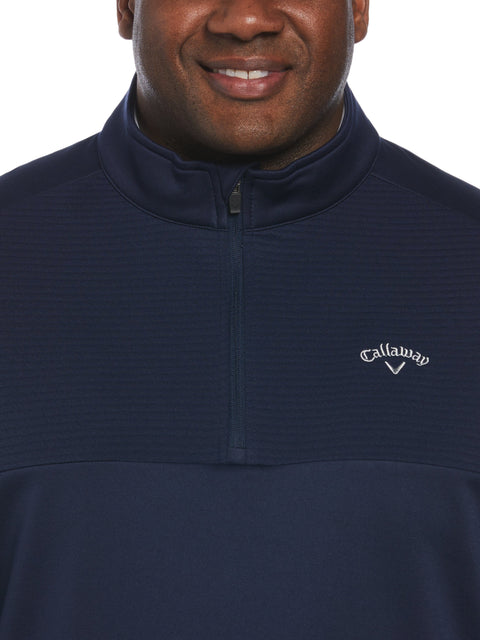 Big & Tall Dual Utility ¼ Zip Pullover-Sweaters-Callaway