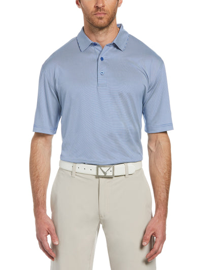 Big & Tall Fine Line Stripe Polo-Polos-Callaway