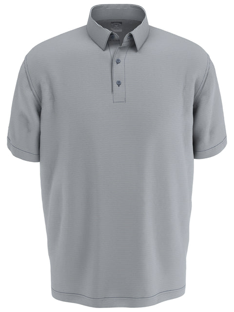 Big & Tall Fine Line Stripe Polo-Polos-Callaway