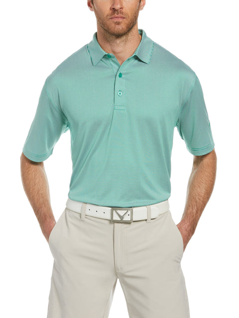 Big & Tall Fine Line Stripe Polo-Polos-Callaway