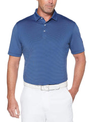 Big & Tall Fine Line Stripe Polo-Polos-Callaway