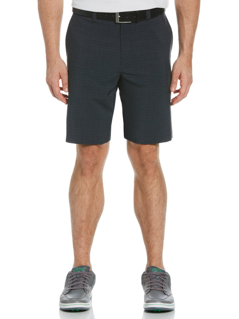 Big & Tall Grid Print Short-Shorts-Callaway