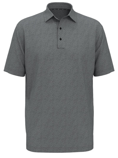 Big & Tall Heather Geo Print Golf Polo-Polos-Callaway