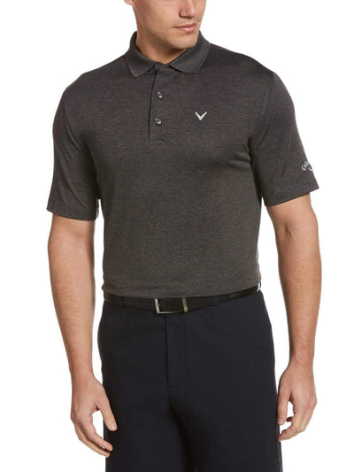 Big & Tall Heathered Polo-Polos-Callaway Apparel