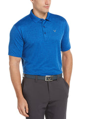 Big & Tall Heathered Polo-Polos-Callaway