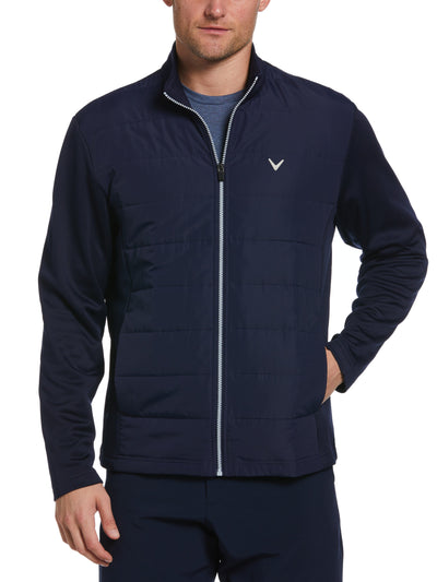 Big & Tall Hybrid Performance Puffer Jacket-Jackets-Callaway