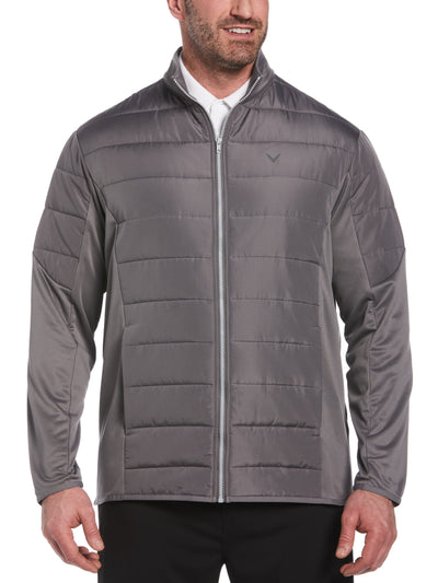 Big & Tall Hybrid Performance Puffer Jacket-Jackets-Callaway