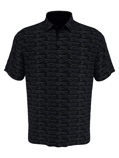 Big & Tall Jacquard Polo-Polos-Callaway