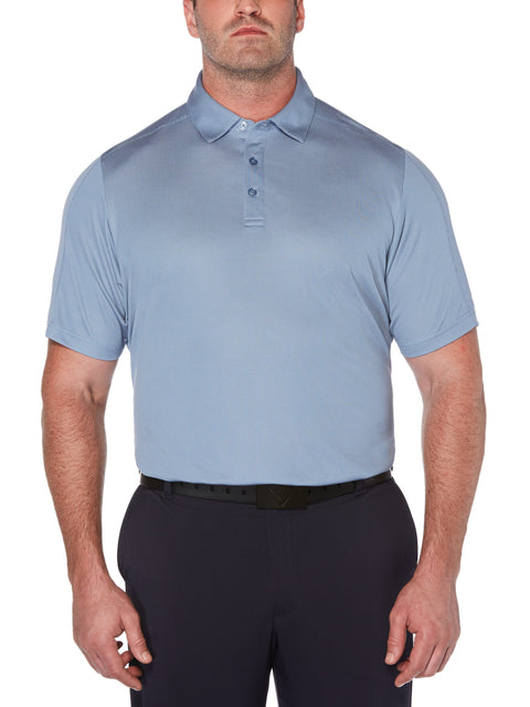 Big & Tall Jacquard Swing Tech Polo-Polos-Callaway