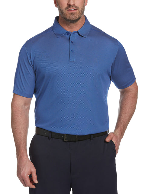 Big & Tall Jacquard Swing Tech Polo-Polos-Callaway