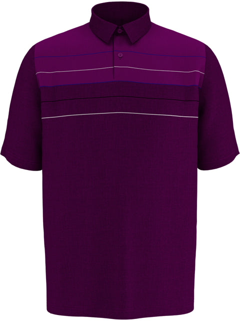 Big & Tall Jaspe Color Block Golf Polo-Polos-Callaway