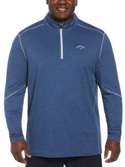 Big & Tall Lightweight 1/4 Zip Pullover-Pullovers-Callaway