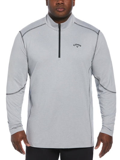 Big & Tall Lightweight 1/4 Zip Pullover-Pullovers-Callaway