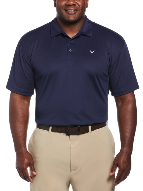 Big & Tall Micro Texture Golf Polo-Polos-Callaway