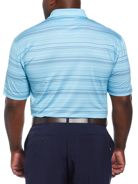 Big & Tall Mosaic Stripe Golf Polo-Polos-Callaway