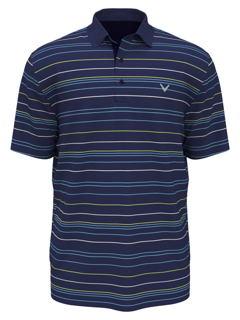 Big & Tall Mosaic Stripe Golf Polo-Polos-Callaway