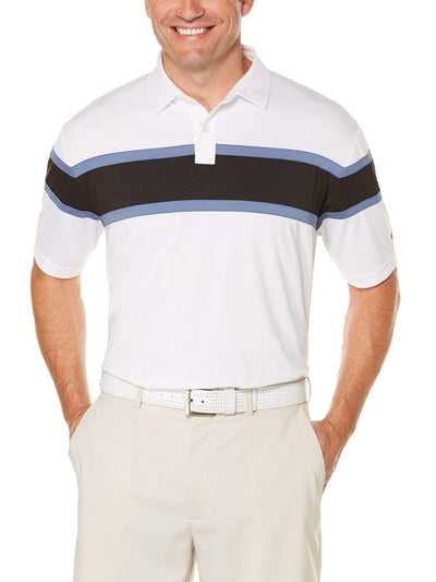 Big & Tall Opti-Dri Chest Stripe Polo-Polos-Callaway Apparel