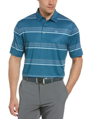 Big & Tall Opti Dri Stripes Polo-Polos-Callaway