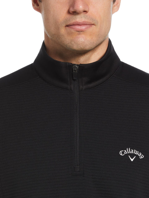 Big & Tall Ottoman Quarter Zip-Jackets-Callaway