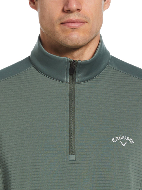 Big & Tall Ottoman Quarter Zip-Jackets-Callaway