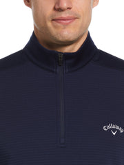 Big & Tall Ottoman Quarter Zip-Jackets-Callaway