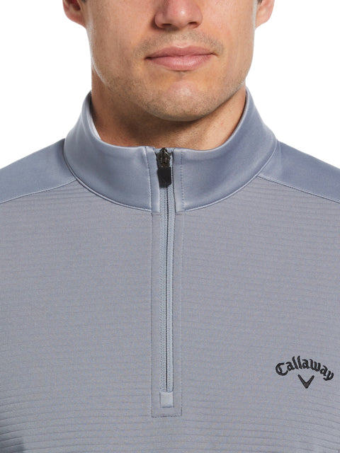 Big & Tall Ottoman Quarter Zip-Jackets-Callaway