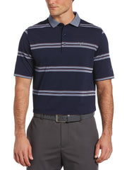 Big & Tall Oxford Stripe Golf Polo-Polos-Callaway