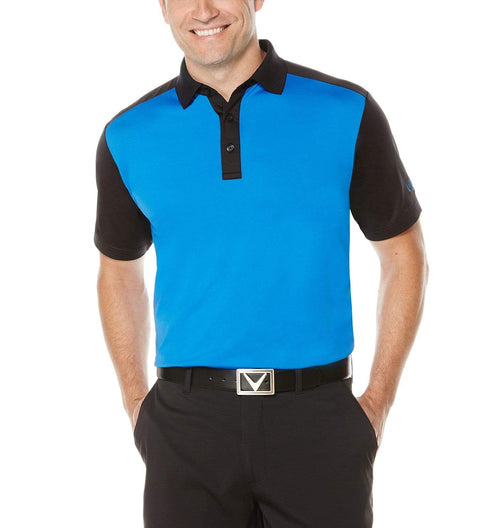 Big & Tall Performance Color Block Polo Polos