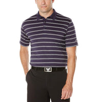 Big & Tall Performance Stripe Polo Polos