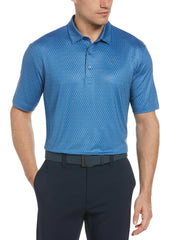 Big & Tall Printed Polo-Polos-Callaway