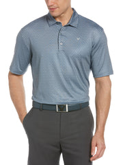 Big & Tall Printed Polo-Polos-Callaway