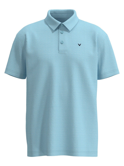 Big & Tall Printed Polo-Polos-Callaway