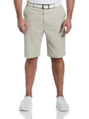 Men's Big & Tall Pro Spin 3.0 Performance Golf Shorts with Active Waistband (Plaza Taupe) 