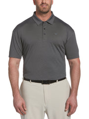 Big & Tall Fine Line Stripe Polo-Polos-Callaway