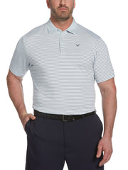 Big & Tall Refined 3-Color Stripe Polo-Polos-Callaway