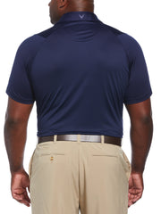 Big & Tall Solid Swing Tech Golf Polo Shirt (Peacoat) 