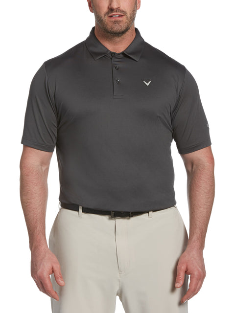 Big & Tall Solid Swing Tech Polo-Polos-Callaway