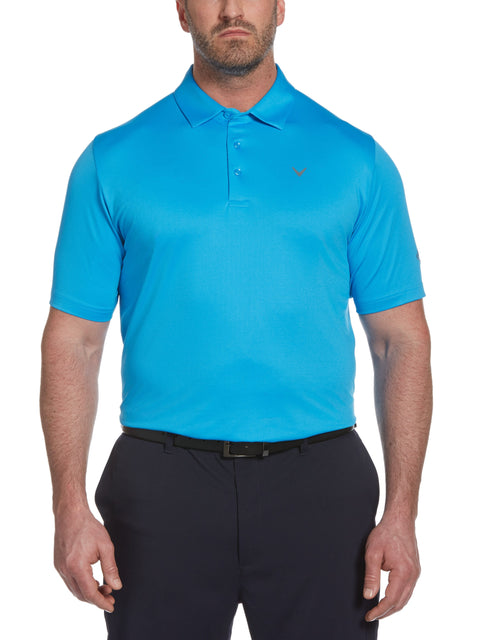 Big & Tall Solid Swing Tech Polo-Polos-Callaway