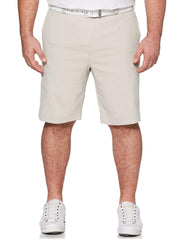 Big & Tall Stretch Solid Cargo Short with Active Waistband Shorts