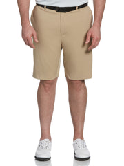 Big & Tall Opti-Stretch Solid Short with Active Waistband-Shorts-Callaway