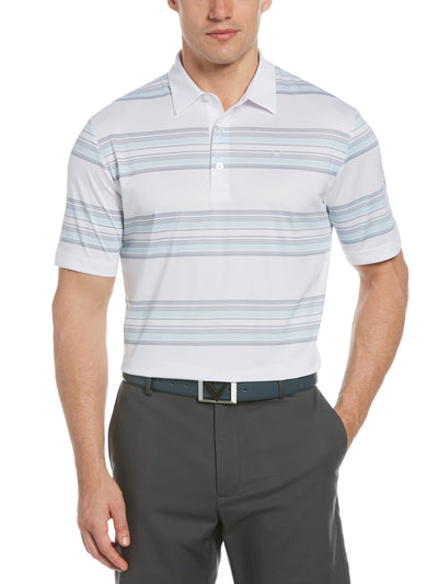 Big & Tall Stripe Polo-Polos-Callaway