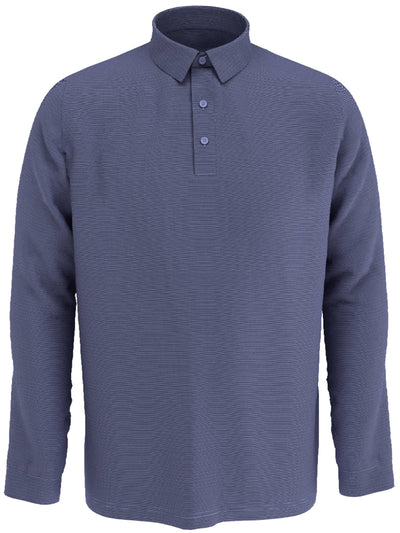 Big & Tall Swing Tech™ Essential Long Sleeve Polo-Polos-Callaway